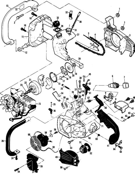 mcculloch chainsaw diagram|mcculloch chainsaw 160s parts diagram.